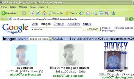 chui entre les stars de google , waw  c cool nec pas ?!!